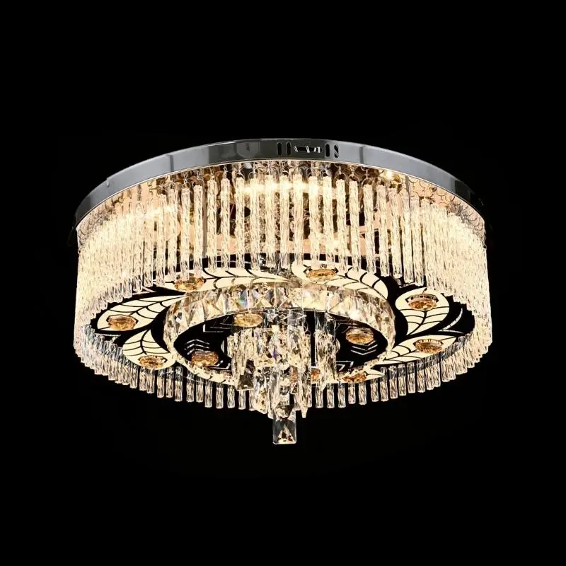 نجفة كريستال بلوتوث مقاس 55 سم – 4 إضاءات