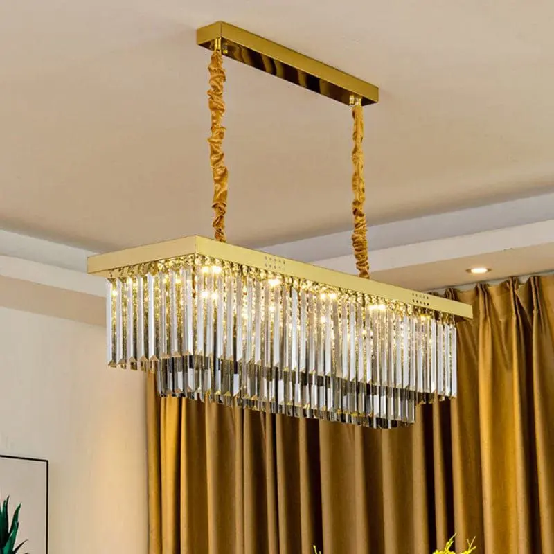 نجفة كريستال مستطيل