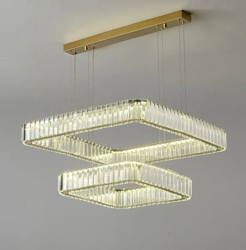 نجفة ليد كريستال 2 دور 