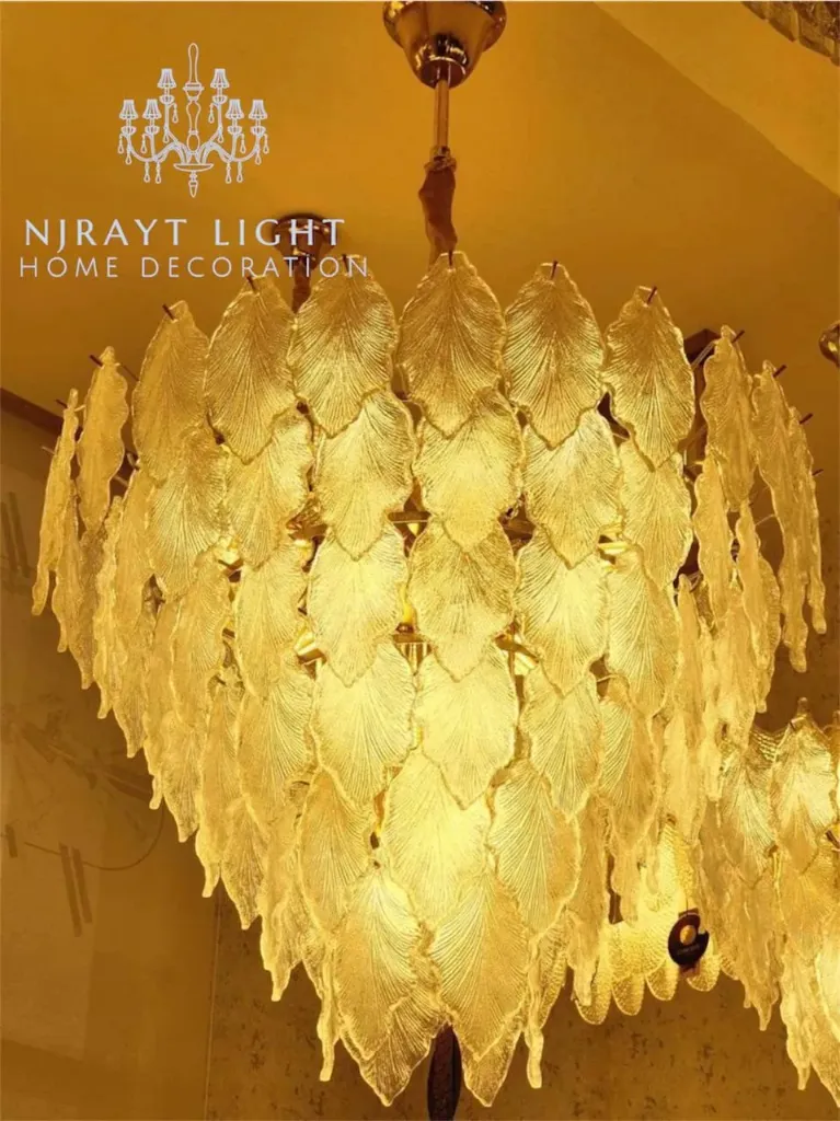 نجفة نيو كلاسيك ورق الشجر